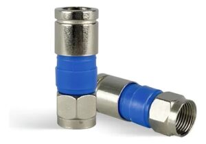 CONECTOR PARA CABO COAXIAL COMPRESSAO