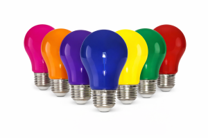 Lâmpada Led Bulbo colorida